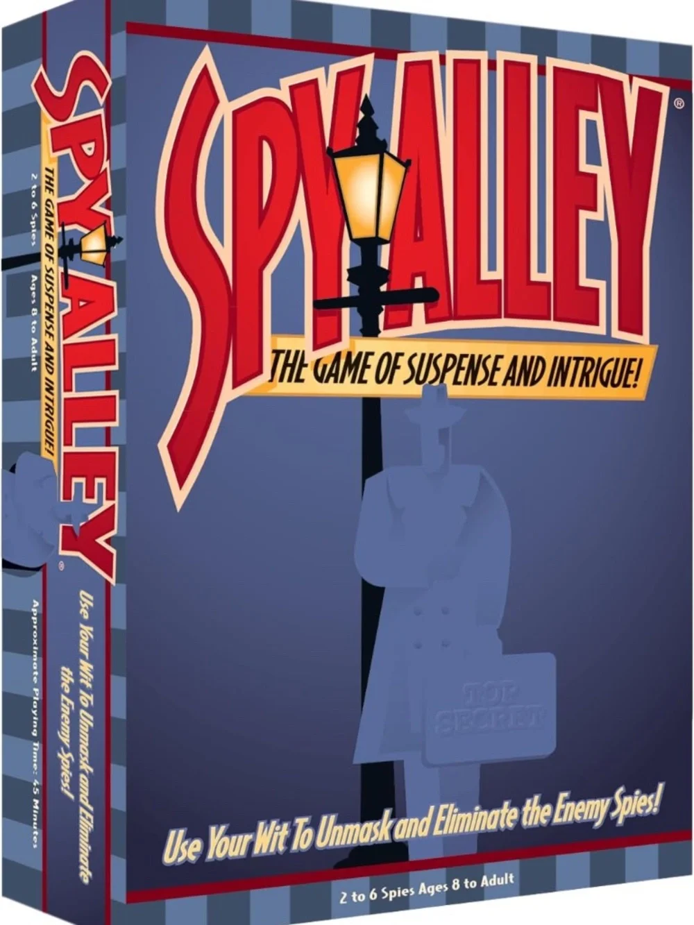 NEW Spy Alley Mensa Award Winning Family Suspense Strategy Board Game 2013